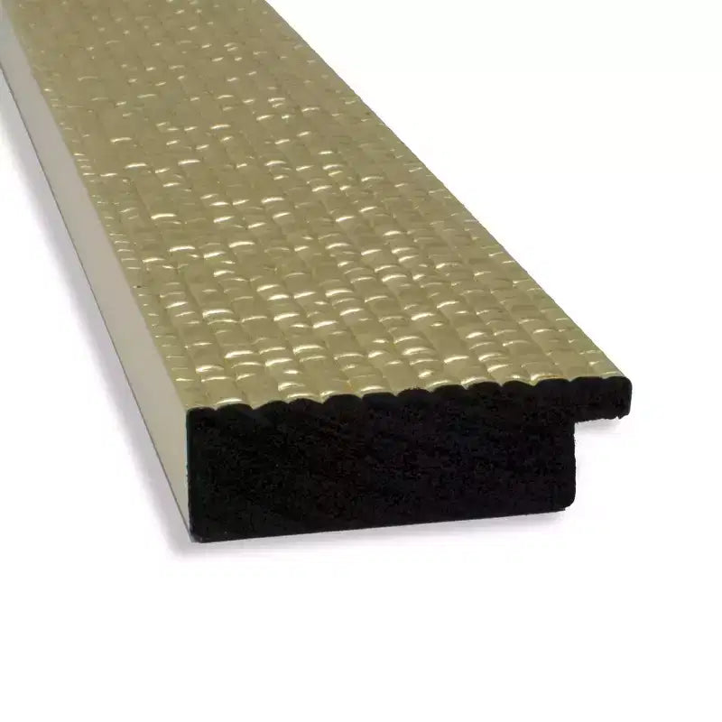 Specchio intero da terra reclinabile con cornice dorata a mosaico non smussata, 71 x 162 cm