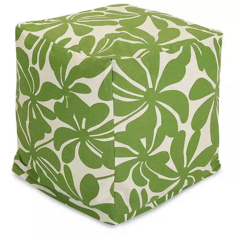 Pouf cubo quadrato con rivestimento lavabile – Imbottitura ecologica, seduta versatile