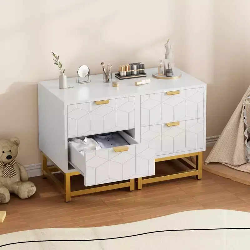 Comodino con 2 cassetti, Cassettiera piccola, Comodino da comodino, Tavolo per camera da letto, Soggiorno,