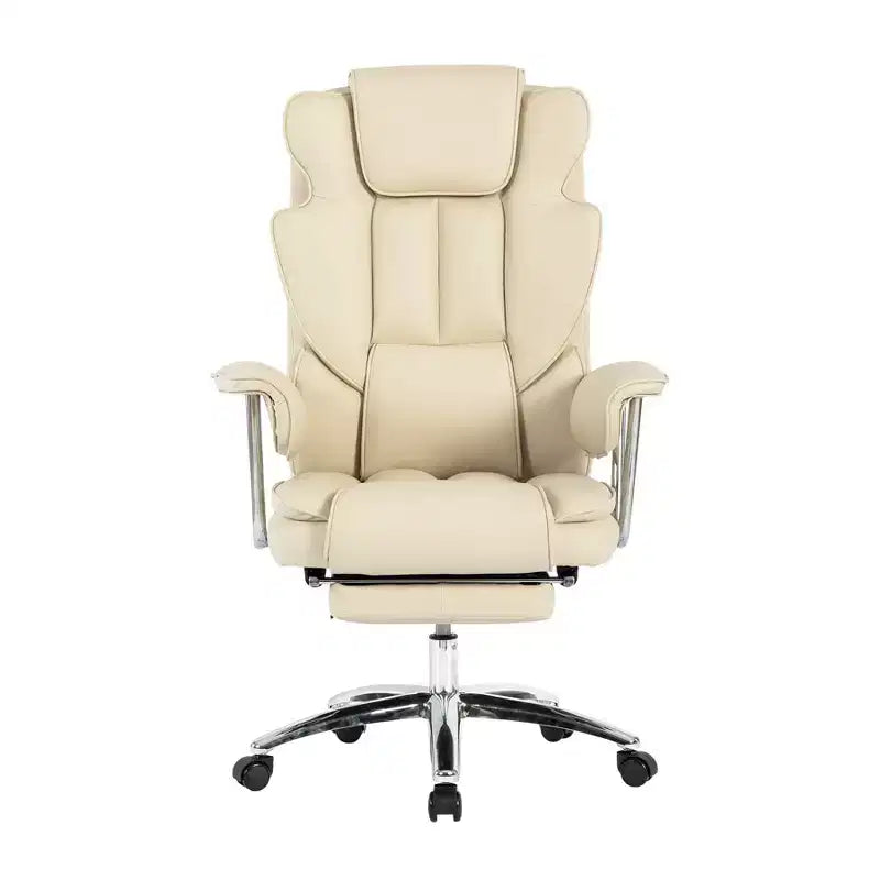 Sedia da ufficio direzionale con schienale alto, sedia da ufficio ergonomica con sedile extra largo, supporto lombare e braccioli imbottiti, sedia da scrivania girevole con ruote per casa