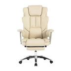 Sedia da ufficio direzionale con schienale alto, sedia da ufficio ergonomica con sedile extra largo, supporto lombare e braccioli imbottiti, sedia da scrivania girevole con ruote per casa