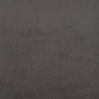 Giroletto in velluto grigio scuro (100% poliestere), compensato, legno ingegnerizzato