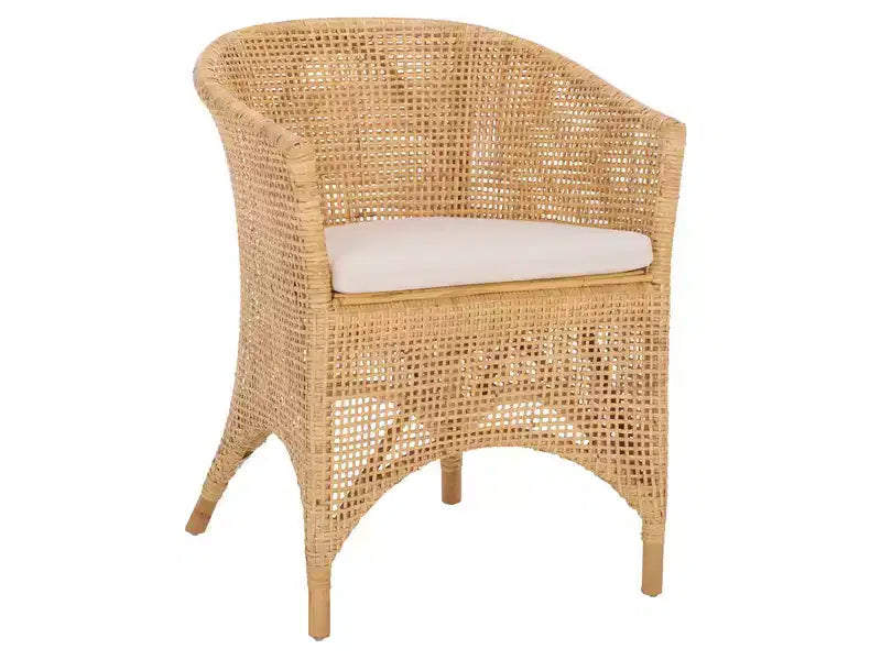 Poltrona Taina - ACH6534 - Naturale/Bianco - Safavieh