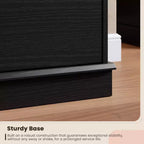 Comodino a 12 cassetti, Cassettiera con cassetti profondi, Cassettiera doppia grande per armadio con piano largo, Cassettiera alta in legno per soggiorno, camera da letto