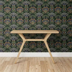 Consolle con Gambe Incrociate da 117 cm – Legno Massello di Pino, Tavolo da Ingresso Stile Mid-Century Modern