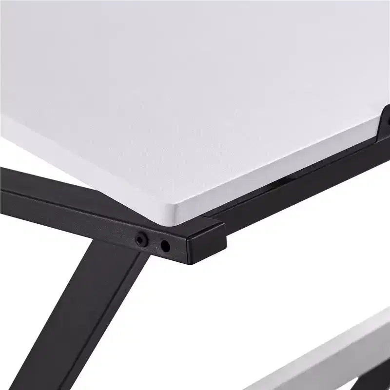 Tavolo da disegno minimalista per artisti – Scrivania da disegno inclinabile e regolabile, Bianca