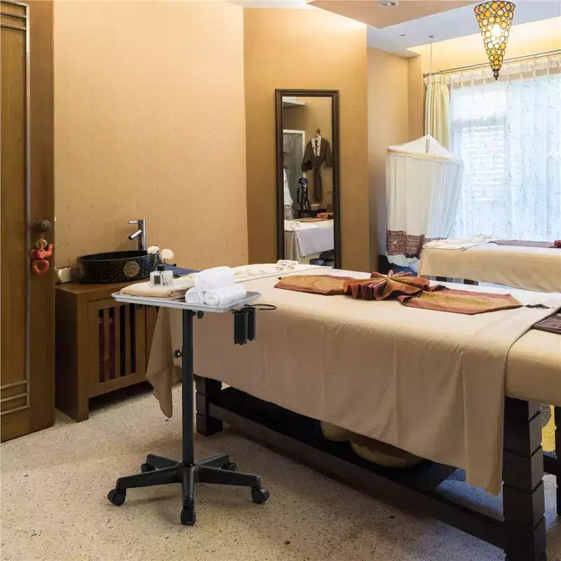 Yaheetech Vassoio per Strumenti per Capelli Carrello Rotante Professionale da Salone