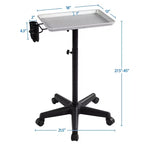 Yaheetech Vassoio per Strumenti per Capelli Carrello Rotante Professionale da Salone
