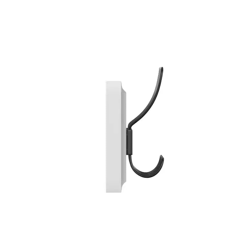 Scaffale da parete in legno massello di pino da 24" con 5 ganci – Ingresso, cucina e bagno